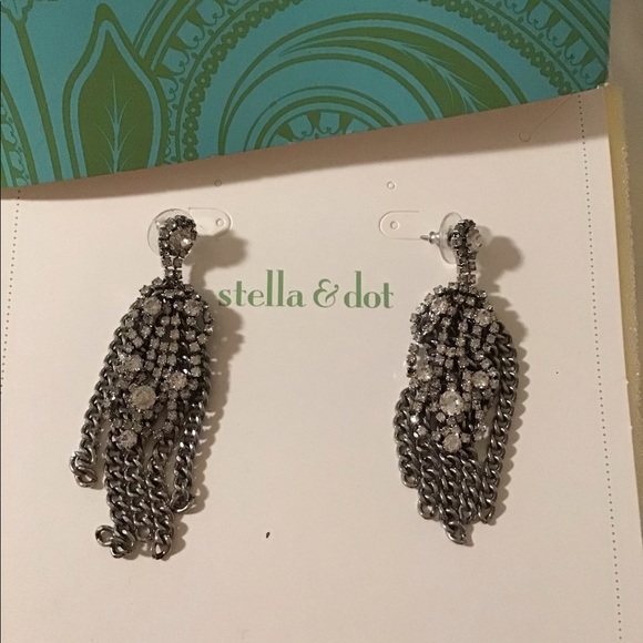 Stella and Dot Petra braided bracelet and earrings - Picture 5 of 8